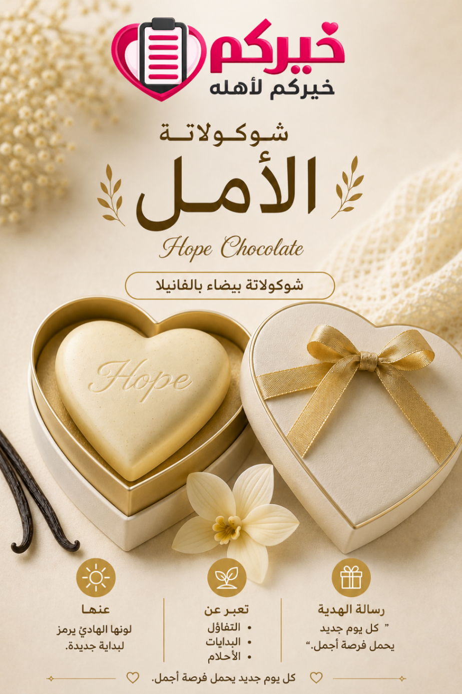 شوكولاتة الأمل