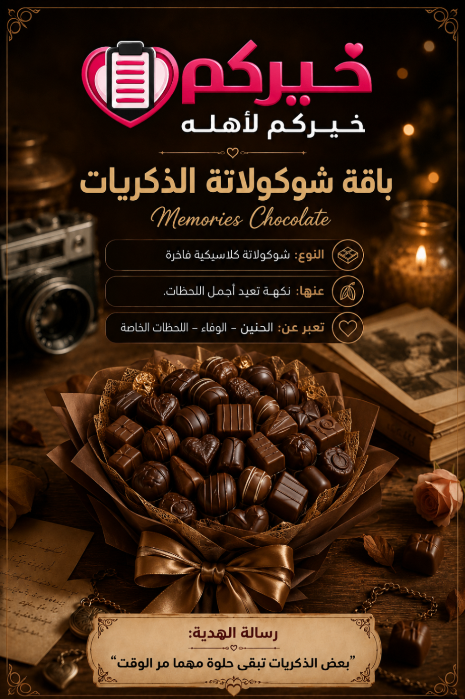 شوكولاتة الذكريات — فاخرة