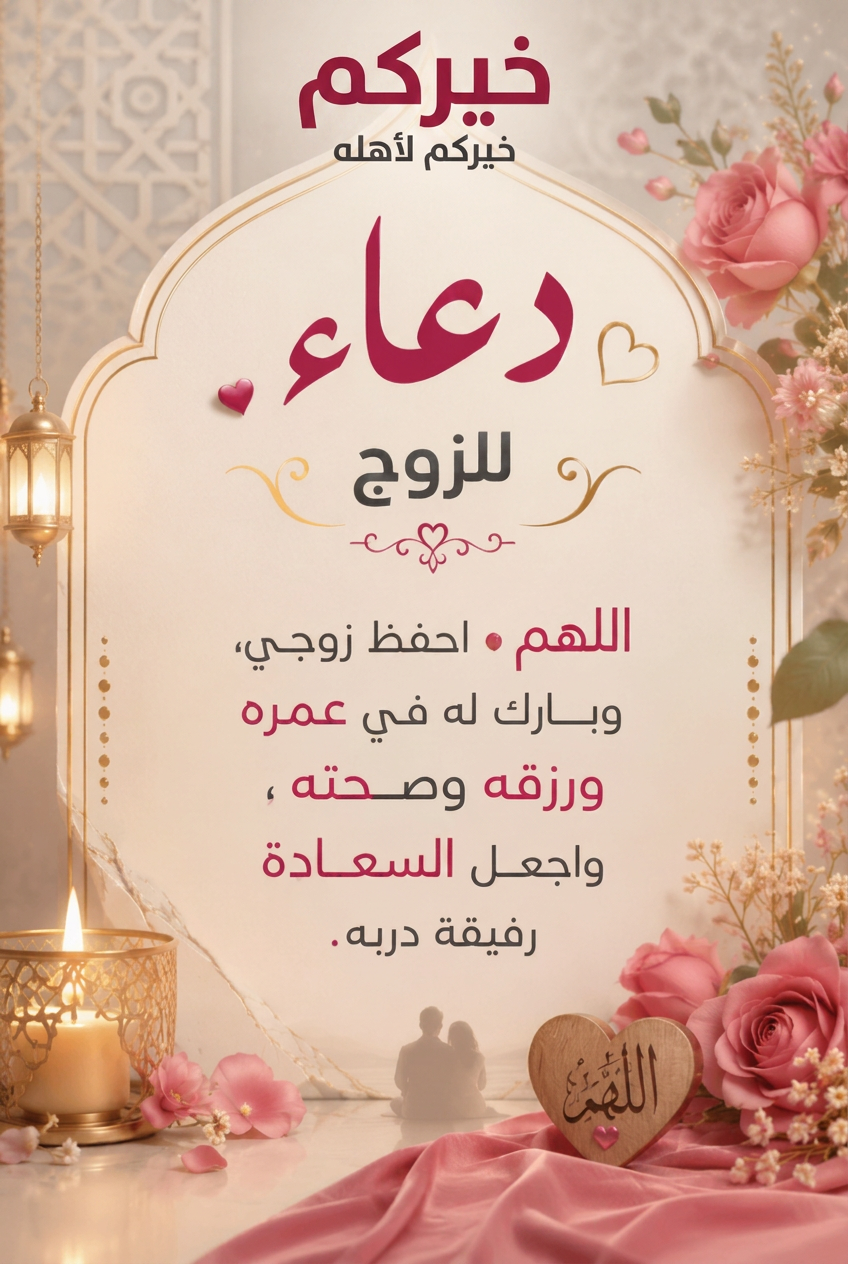 دعاء للزوج