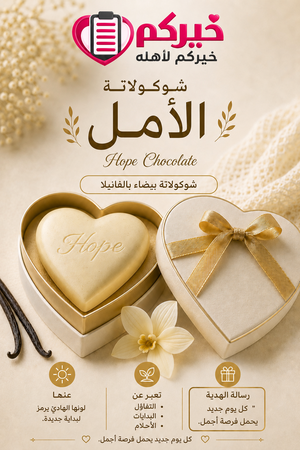 شوكولاتة الأمل
